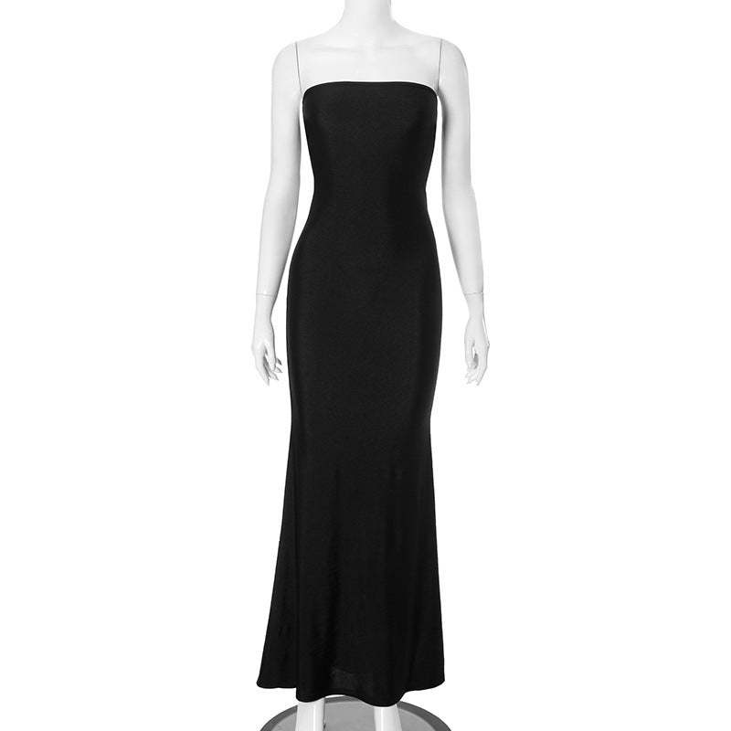 Backless Slim Fit Dress Women